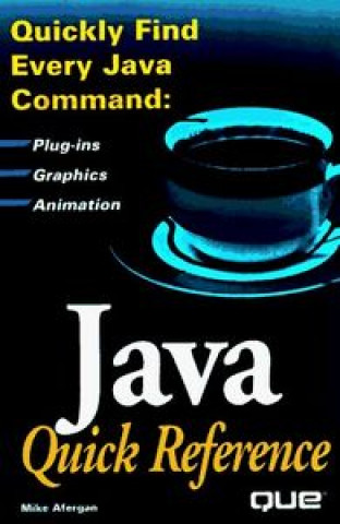 Knjiga JAVA QUICK REFERENCE AFERGAN