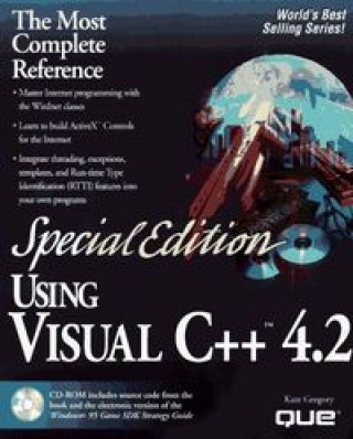 Knjiga USING VISUAL C++ 4.2 SPEC. GREGORY
