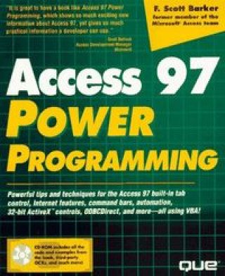 Knjiga ACCESS 97 POWER PROGRAMMING BARKER