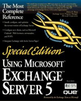 Книга USING MICROSOFT EXCHANGE SERVER 5 JOSHI