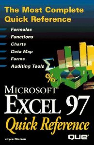 Knjiga MICROSOFT EXCEL 97 QUICK REFERENCE NIELSEN