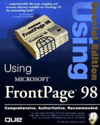 Knjiga USING MICROSOFT FRONTPAGE 98 SPECIAL E RANDALL