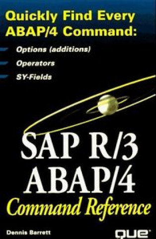 Knjiga SAP R/3 ABAP/4 COMMAND REFERENCE BARRETT