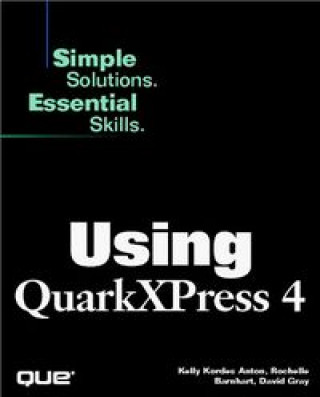 Buch USING QUARKXPRESS 4 KORDES ANTON
