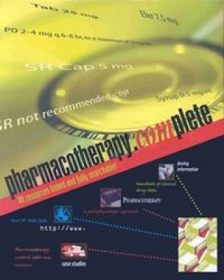 Kniha PHARMACOTHERAPY COMPLETE WIN/MACCOMP. NEW MEDIA