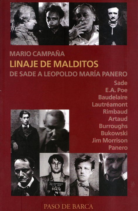 Könyv LINAJE DE MALDITOS, DE SADE A LEOPOLDO MARIA PANERO CAMPAÑA