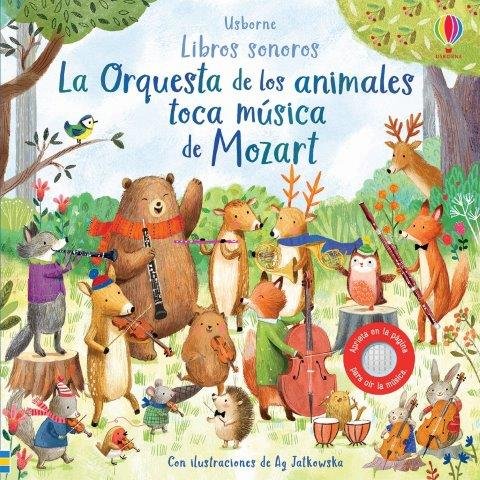 Carte ORQUESTRA DE ANIMALES TOCA MUSICA MOZART VV. AA.