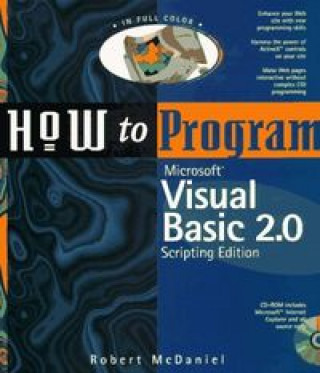 Kniha HOW TO PROGRAM MS.VISUAL BASIC 2.0 SCR MCDANIEL