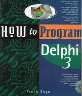 Knjiga HOW TO PROGRAM DELPHI 3 B ENGO
