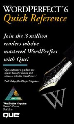 Knjiga WORDPERFECT 6 QUICK REFERENCE HOBBLE
