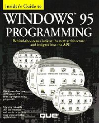 Knjiga WINDOWS 95 PROGRAMMING HOLDERBY