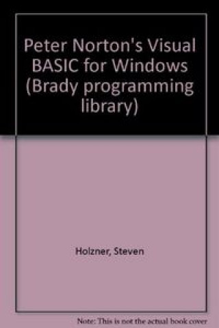 Book PETER NORTON'S VISUAL BASIC-DISK HOLZNER