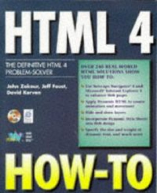 Knjiga HTML 4 HOW-TO B/CD ZAKOUR