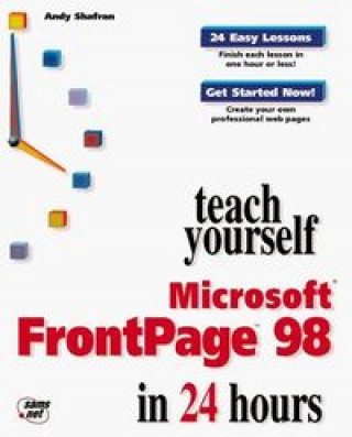 Книга TY MICROSOFT FRONTPAGE 98 IN 24 HOURS SHAFRAN