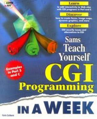 Knjiga T Y CGI PROGRAMMING IN A WEEK COLBURN