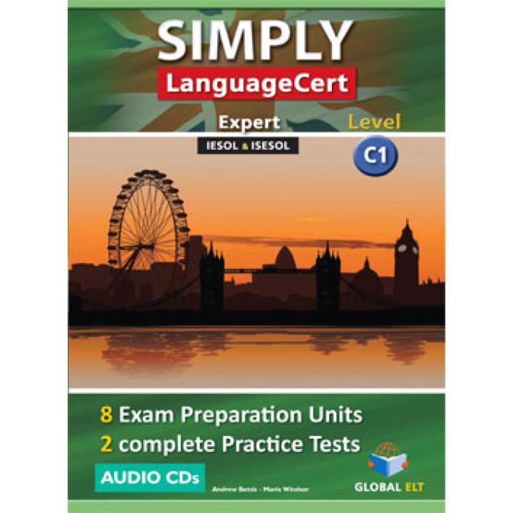 Carte SIMPLY LANGUAGECERT - CEFR C1 - PREPARATION 