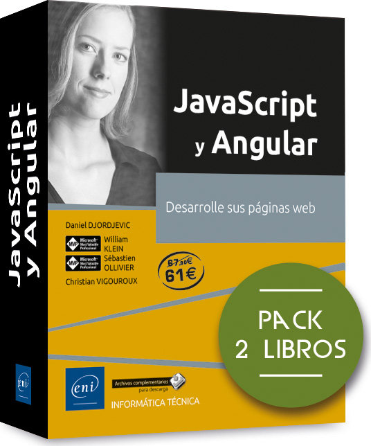 Knjiga JAVASCRIPT Y ANGULAR (PACK 2 LIBROS) DJORDJAVIC