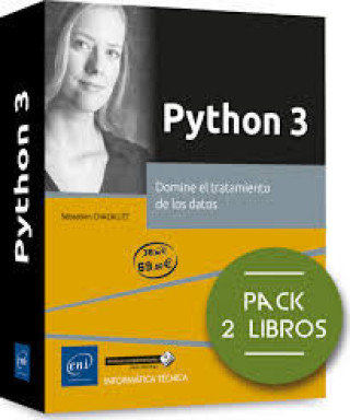 Book PYTHON 3.DOMINE EL TRATAMIENTO DE LOS DATOS CHAZALLET SEBASTIEN