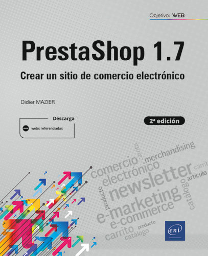 Книга PRESTASHOP 1.7 2ª EDICION CREAR UN SITIO COMERCIO ELECTRONI MAZIER