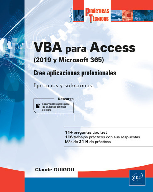 Kniha VBA PARA ACCESS (2019 Y MICROSOFT 365). CREE APLIC 