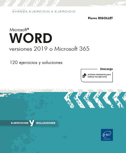 Книга Word - versiones 2019 u Office 365 PIERRE RIGOLLET