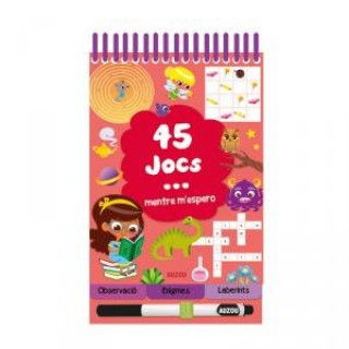 Kniha 45 jocs mentre m'espero Potard