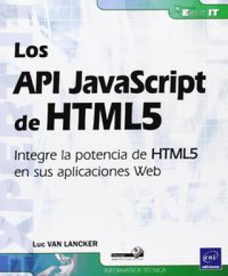 Kniha API JAVASCRIPT DE HTML5, LOS VAN LANCKER