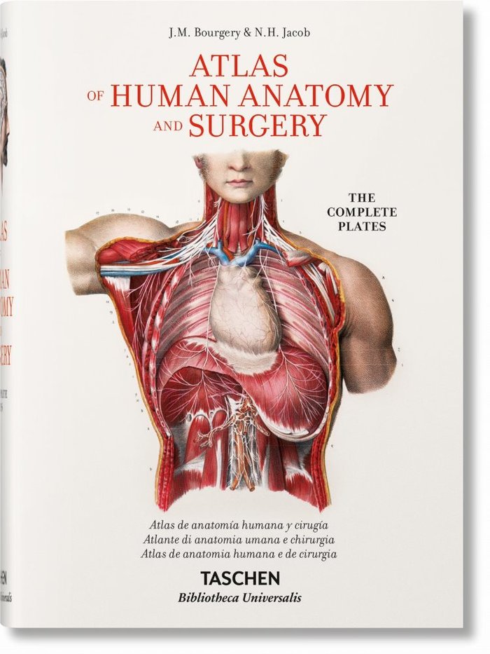 Carte Bourgery. Atlas de anatomía humana y cirugía Le Minor