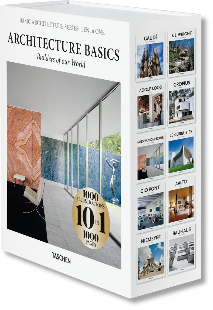 Carte Basic Architecture Series: TEN in ONE. Architecture Basics Jodidio
