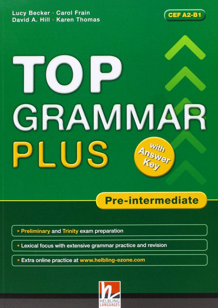 Boek TOP GRAMMAR PLUS PRE INTERMEDIATE + KEYS 
