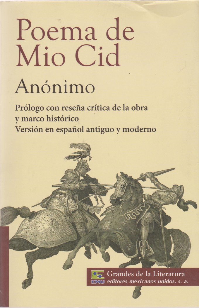 Kniha POEMA DE MIO CID 