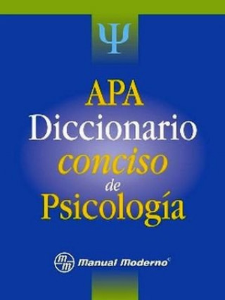 Kniha DICCIONARIO CONCISO DE PSICOLOGIA 