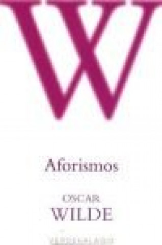 Book AFORISMOS Oscar Wilde
