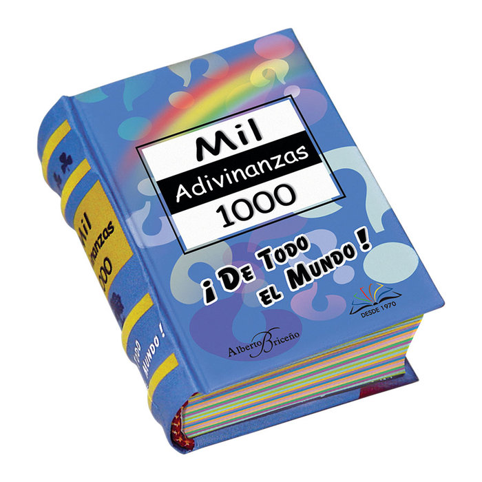 Carte MIL ADIVINANZAS DE TODO EL MUNDO (LIBRO MINIATURA) 