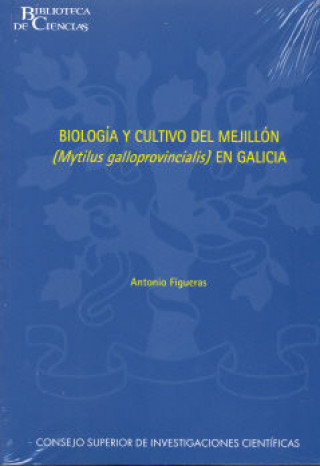 Carte Biología y cultivo de mejillón (Mytilus Galloprovincialis) en Galicia Figueras Huerta