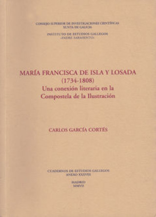 Kniha María Francisca de Isla y Losada (1734-1808) García Cortés