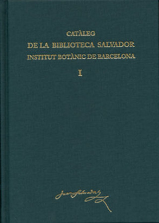 Kniha Catàleg de la Biblioteca Salvador Institut Botànic de Barcelona PARDO TOMAS