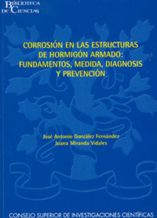 Kniha Corrosión en las estructuras de hormigón armado González Fernández