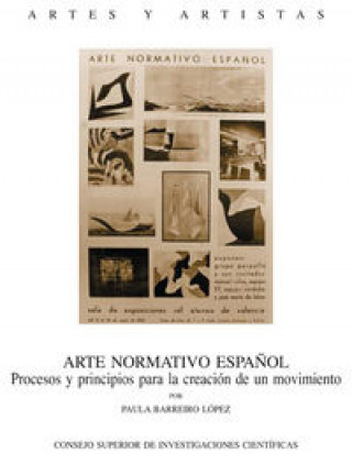 Könyv Arte normativo español : procesos y principios para la creación de un movimiento Barreiro López