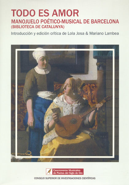 Kniha Todo es amor : manojuelo poético-musical de Barcelona (Biblioteca de Catalunya) LAMBEA CASTRO