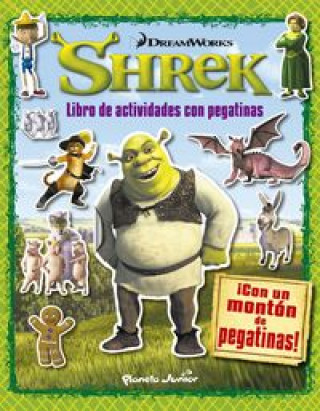 Kniha Shrek. Libro de actividades con pegatinas Dreamworks
