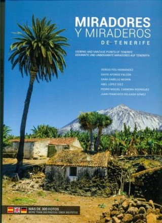 Carte MIRADORES Y MIRADEROS DE TENERIFE DELGADO GOMEZ