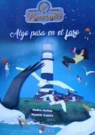 Książka ALGO PASA EN EL FARO MAÑAS ROMERO