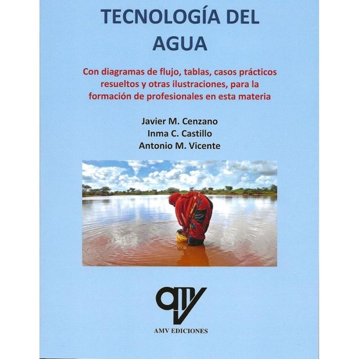 Kniha Tecnología del agua Madrid Vicente