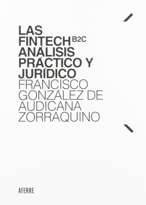 Livro Las fintech B2C González de Audicana Zorraquino