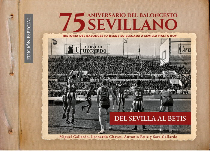 Carte 75 Aniversario del baloncesto sevillano Gallardo Rodriguez