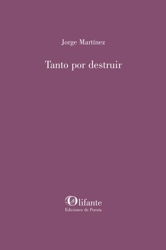 Carte TANTO POR DESTRUIR MARTINEZ
