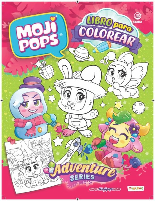 Book LIBRO MOJIPOPS SERIE ADVENTURE EDIBA
