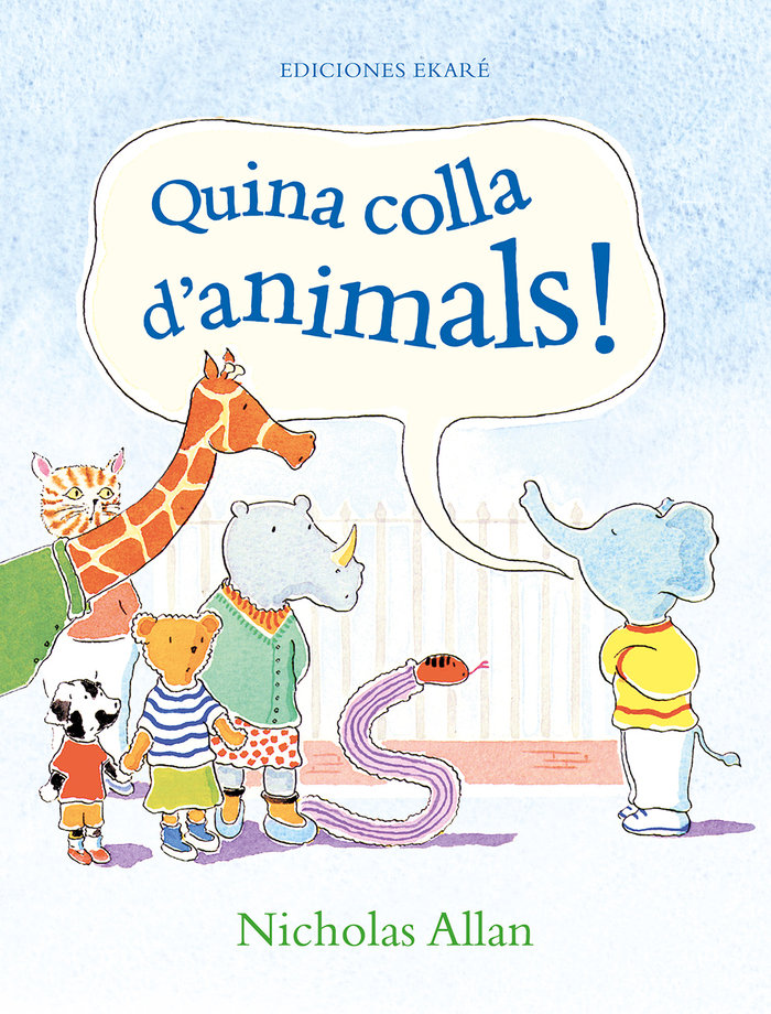 Kniha Quina colla d'animals! NICHOLAS ALLAN