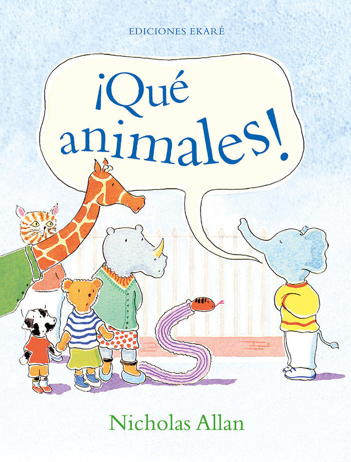 Knjiga QUE ANIMALES NICHOLAS ALLAN